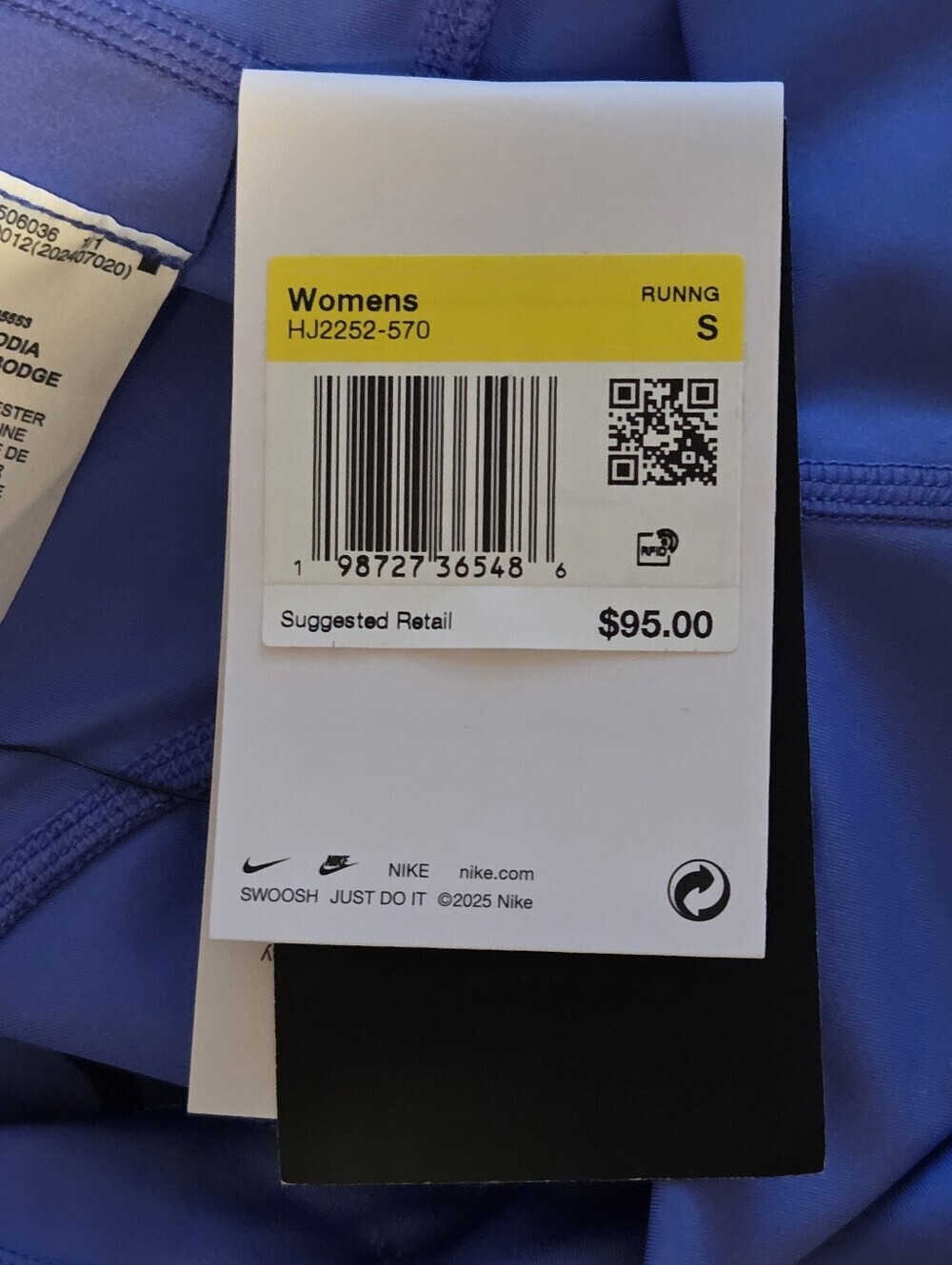 Nike Women's Swift Dri-FIT High Waisted 7/8 Leggings - Picture 8 of 9